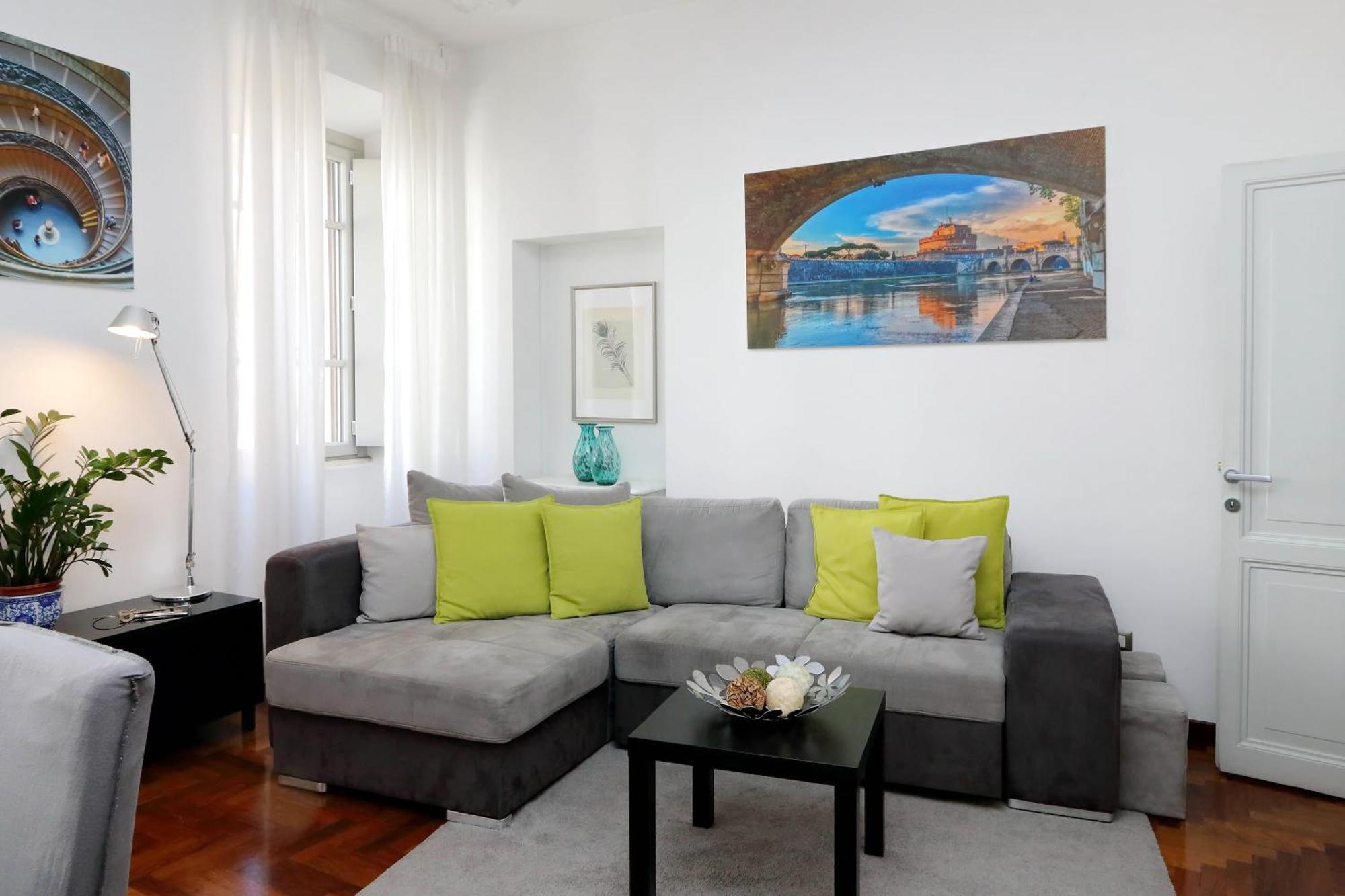 Luxury Apartment Vaticano-S'Peter Basilica - Netflix Wifi - Aircond Рим Екстериор снимка