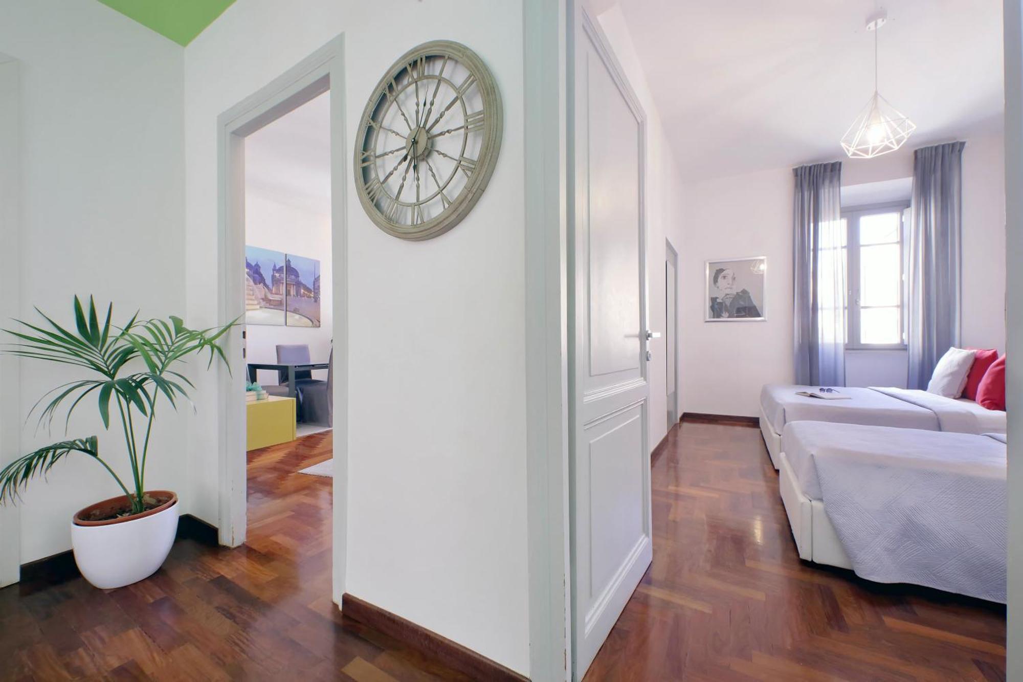Luxury Apartment Vaticano-S'Peter Basilica - Netflix Wifi - Aircond Рим Екстериор снимка